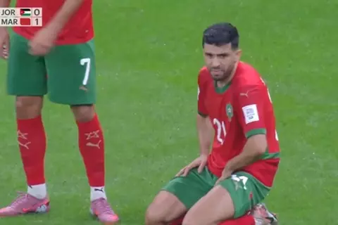 إصابة مهاجم المغرب في نهائي كأس العرب 2025.. ويخسر صراع الهدافين